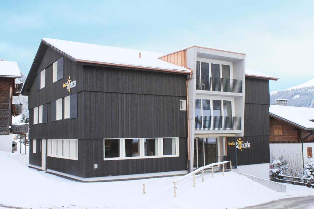 Nova Casa Spinatscha Sedrun Hostel Ruang foto