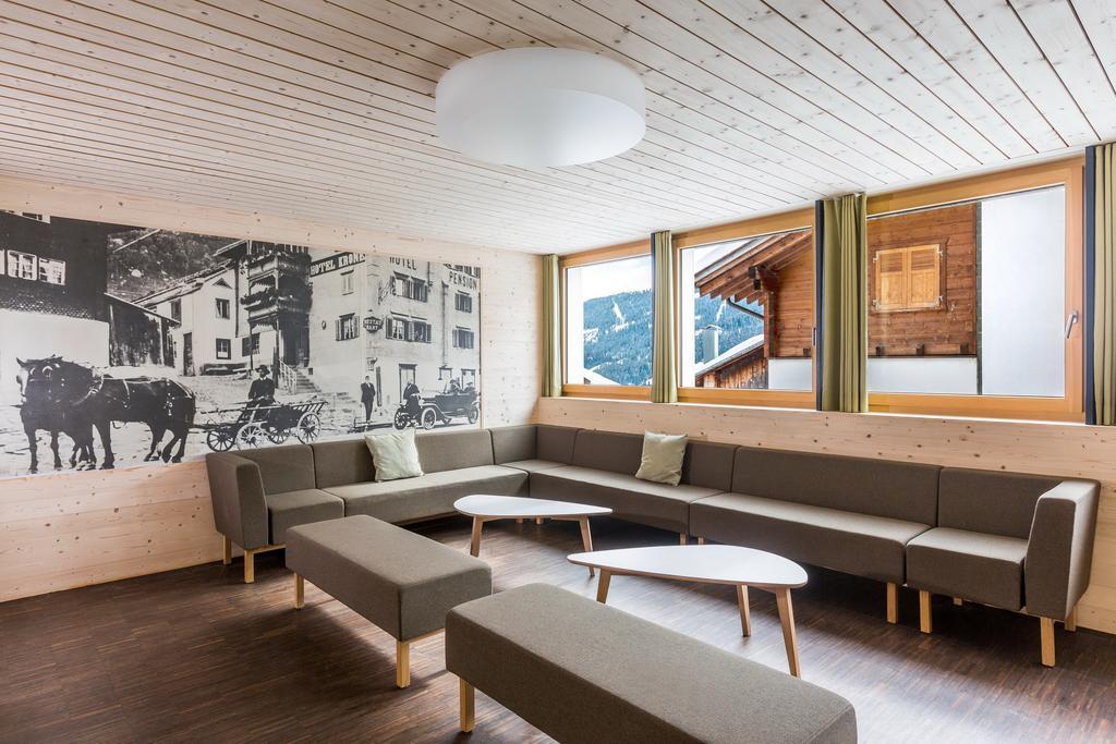 Nova Casa Spinatscha Sedrun Hostel Bagian luar foto